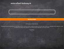 Tablet Screenshot of motorradland-backnang.de